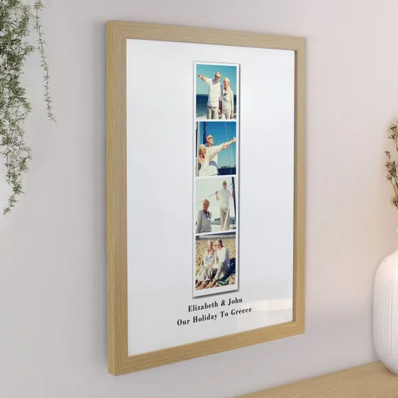 Personalised Photo Strip Poster Frame 3