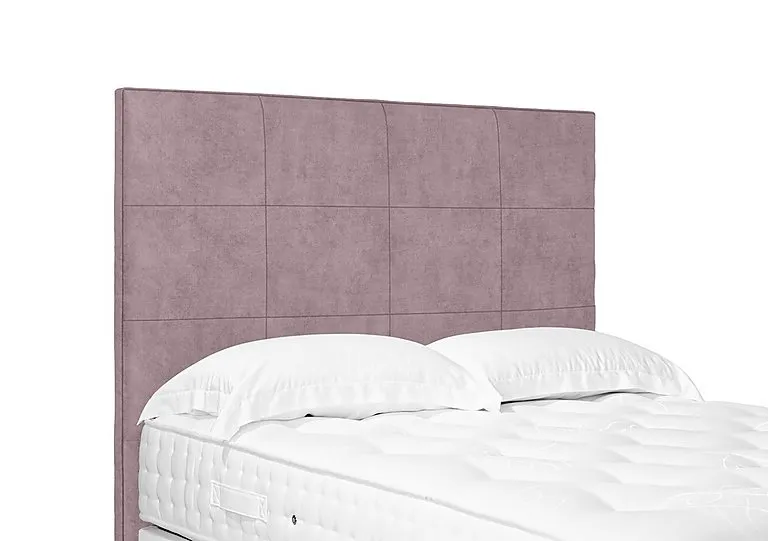 Artisan Collection Elwood High Floor Standing Headboard - Single - Plush Lilac
