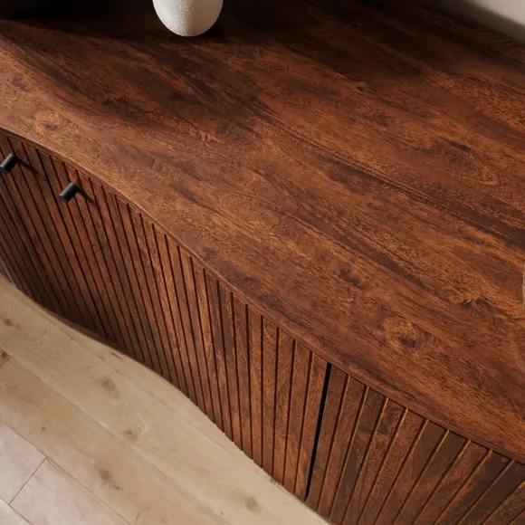 Tarla Extra Wide Sideboard, Mango Wood 6