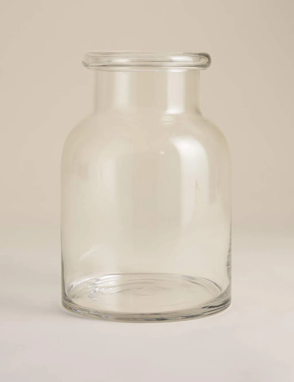 M&S Large Apothecary Vase Clear