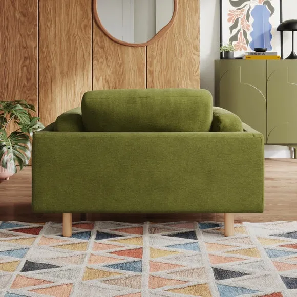 Newton Luxe Chenille Snuggle Chair 3
