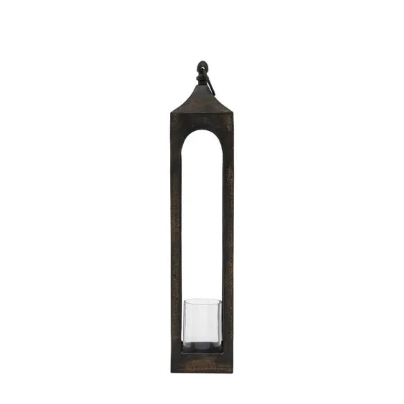 Crossland Grove Olda Lantern 820mm, Black 3