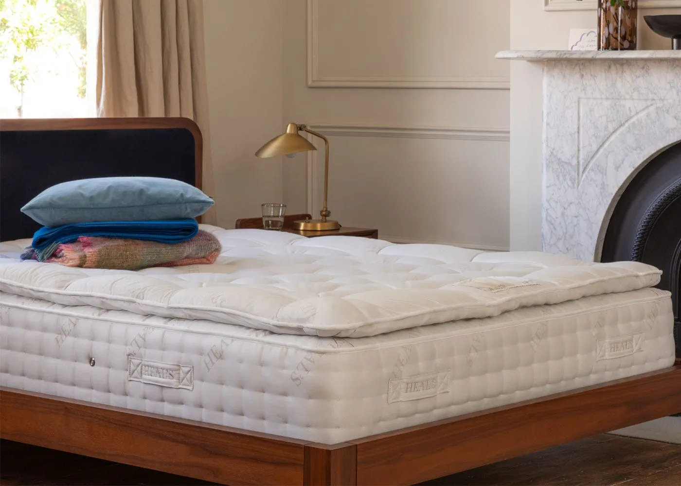 Heal's Classic Natural Pillowtop New Double Mattress 2
