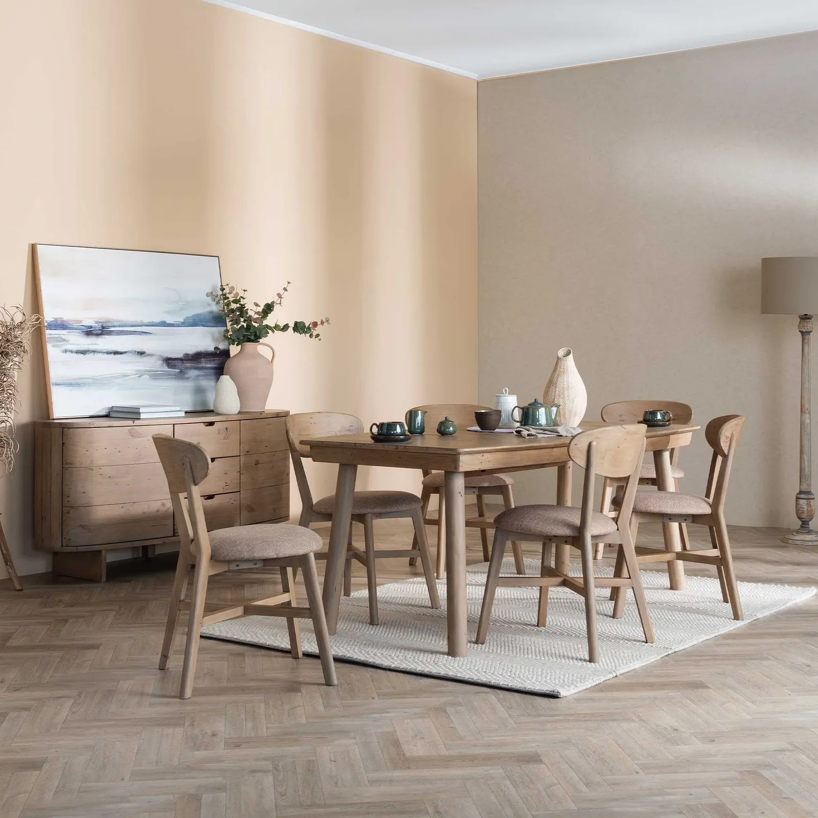Lathan Extending Dining Table 140/190X76X90Cm, Wood | Barker & Stonehouse 2