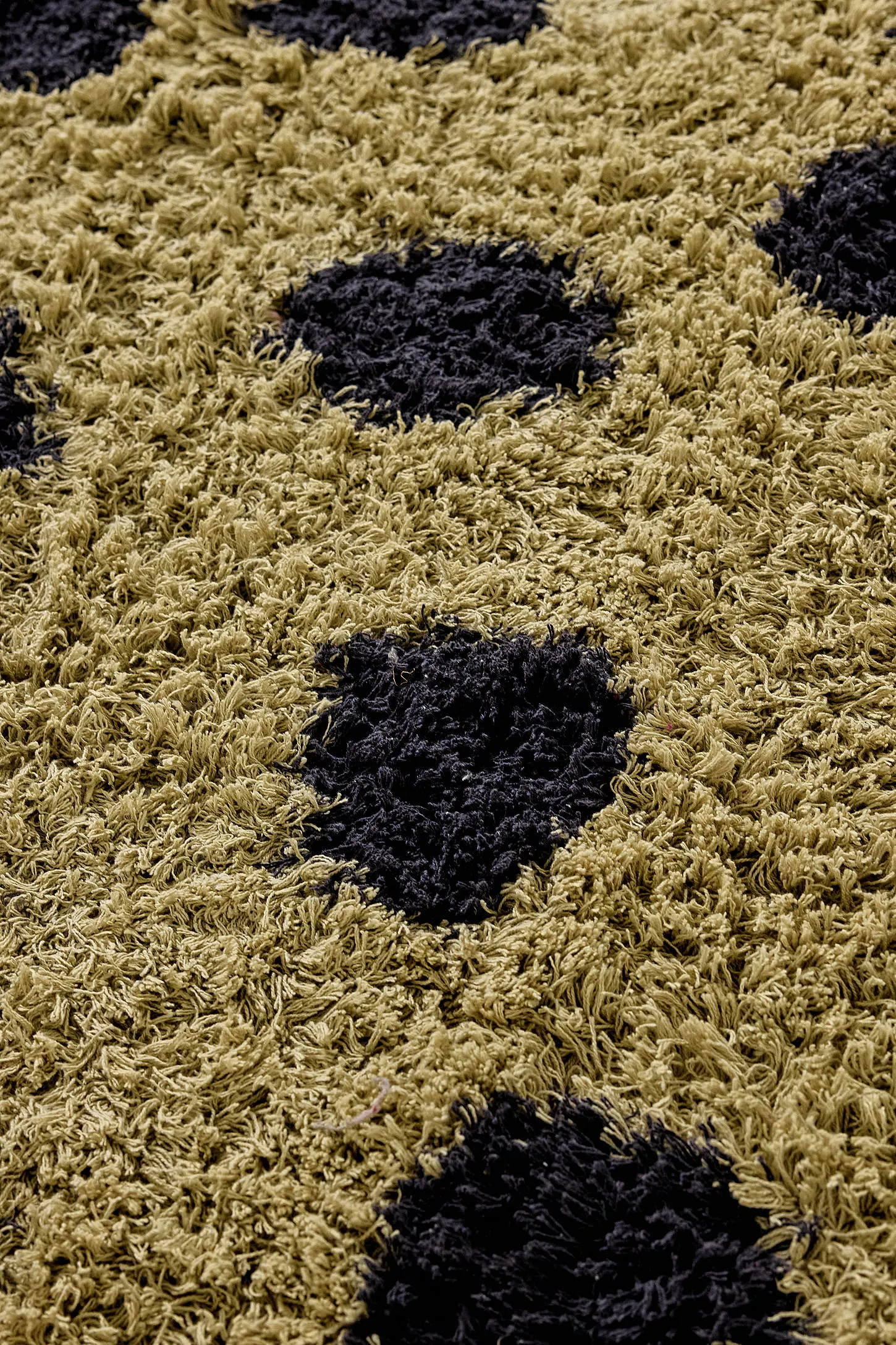 Khaki Inky Spot 5x7ft / 150x210cm Rug - Khaki 5
