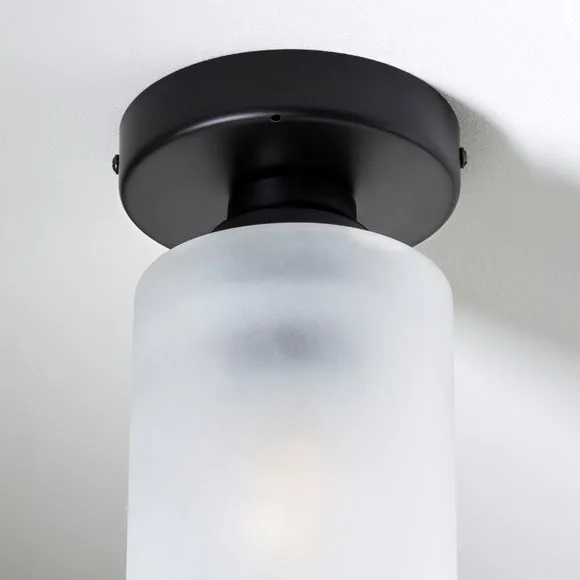 Fryer Bathroom Flush Ceiling Light 4
