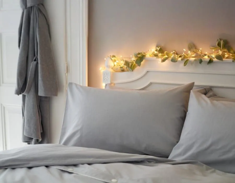 Deyongs Southwick Melange Look Duvet Cover Set - Soft & Breathable Bedding | 1846 in Grey 4