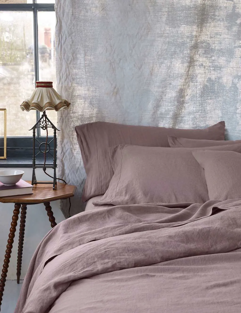 Piglet In Bed Linen Rich Duvet Cover Light Purple