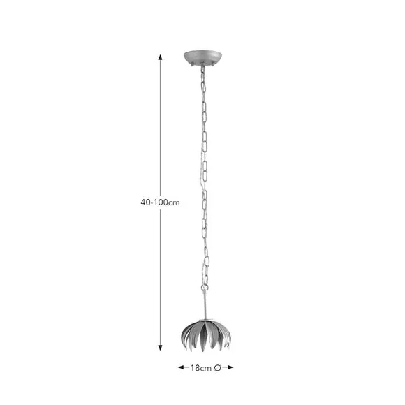 Alder Art Deco Adjustable Pendant Light 6