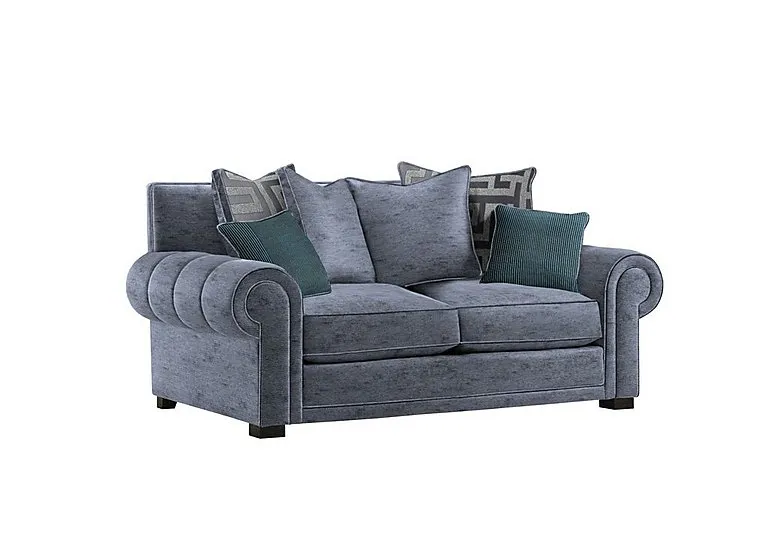 Ambassador Medium 2 Seater Scatter Back Sofa - Anthracite