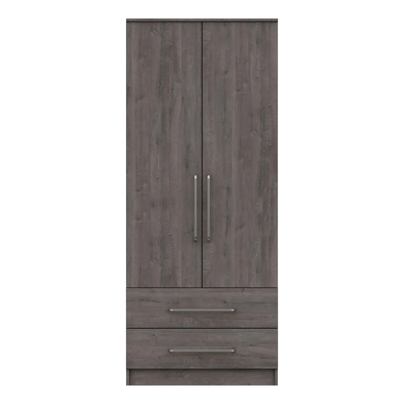 Parker Double 2 Drawer Wardrobe
