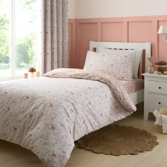 Woodland Floral Quilt Cover & Pillowcase Set