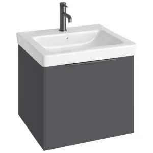 Concept Matt Grey S3 Vanity Unit & Basin - 600mm