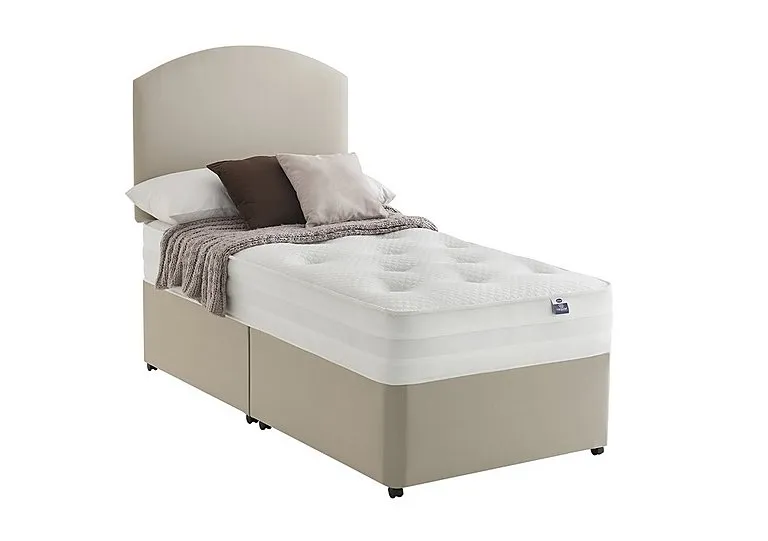 Mirapocket Serenity 1200 Soft Divan Set with 2 Drawers - Single