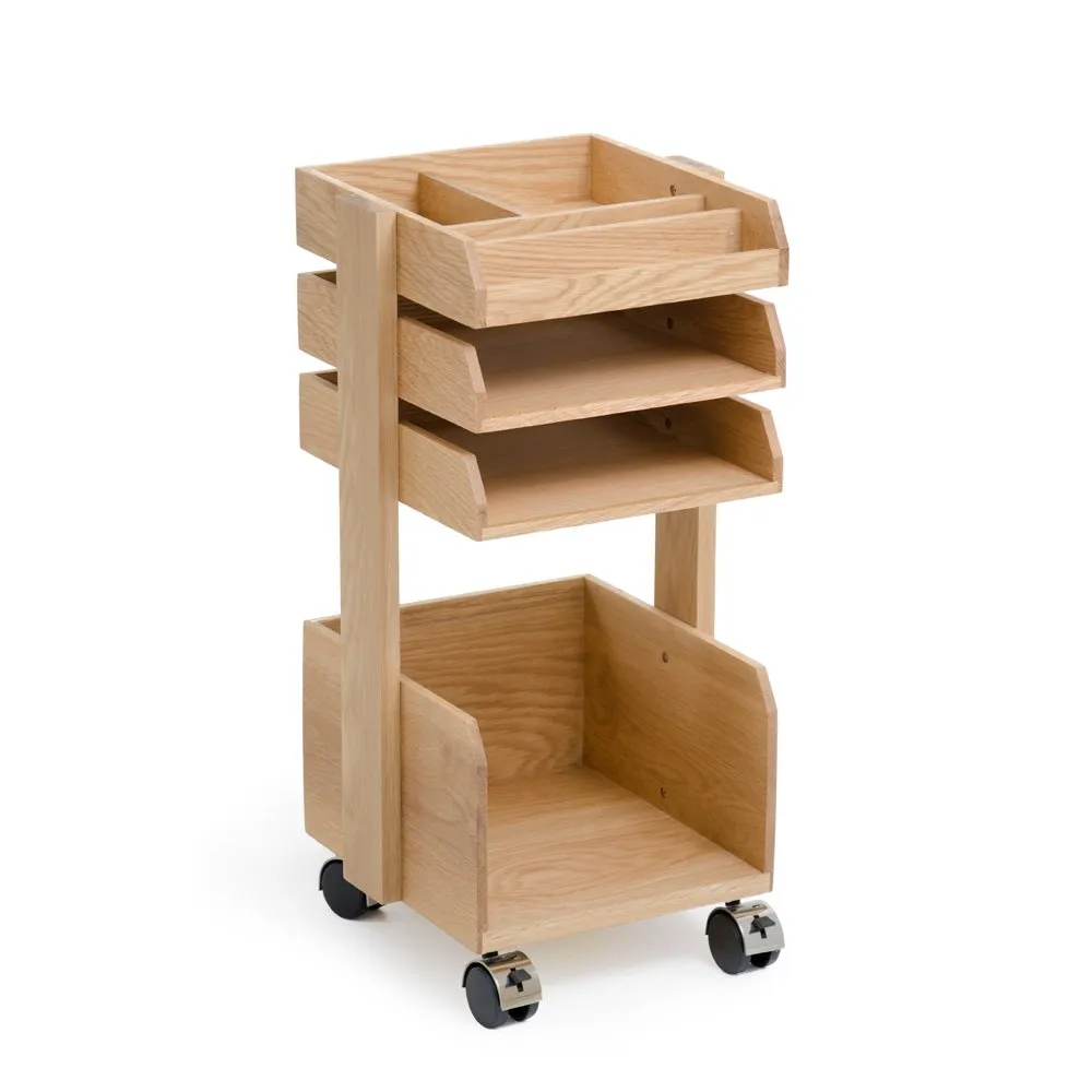 Wireworks Small Desk Organiser with Wheels