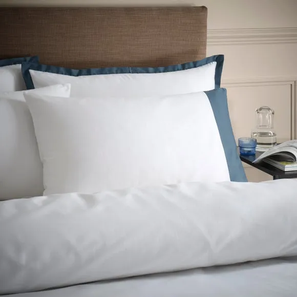 Hotel Portchester 230 Thread Count 100% Cotton Sateen Duvet Cover and Pillowcase Set 4