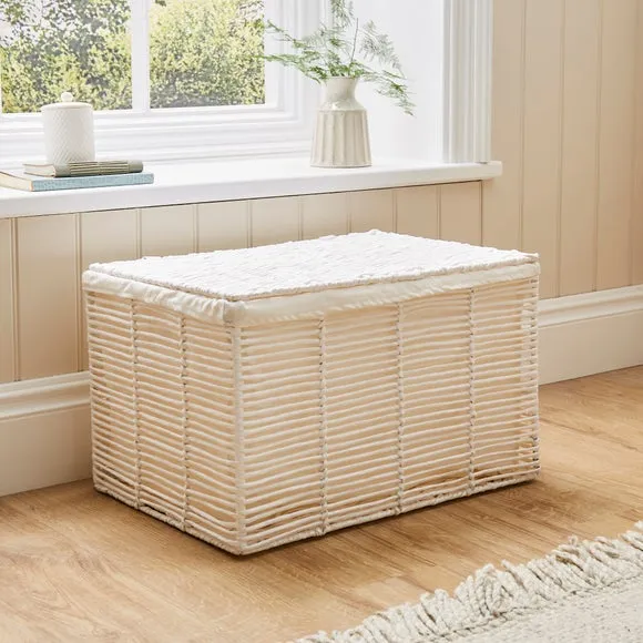 Purity Large Woven Storage Trunk 2