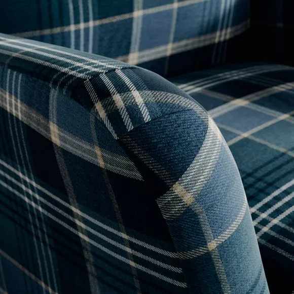 Charnwood Check Grande Armchair 3
