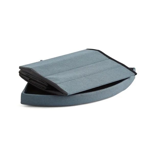 Faux Linen Corner Ottoman 4