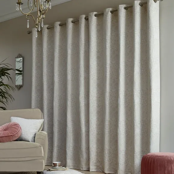 Boho Patchwork Eyelet Curtains 4