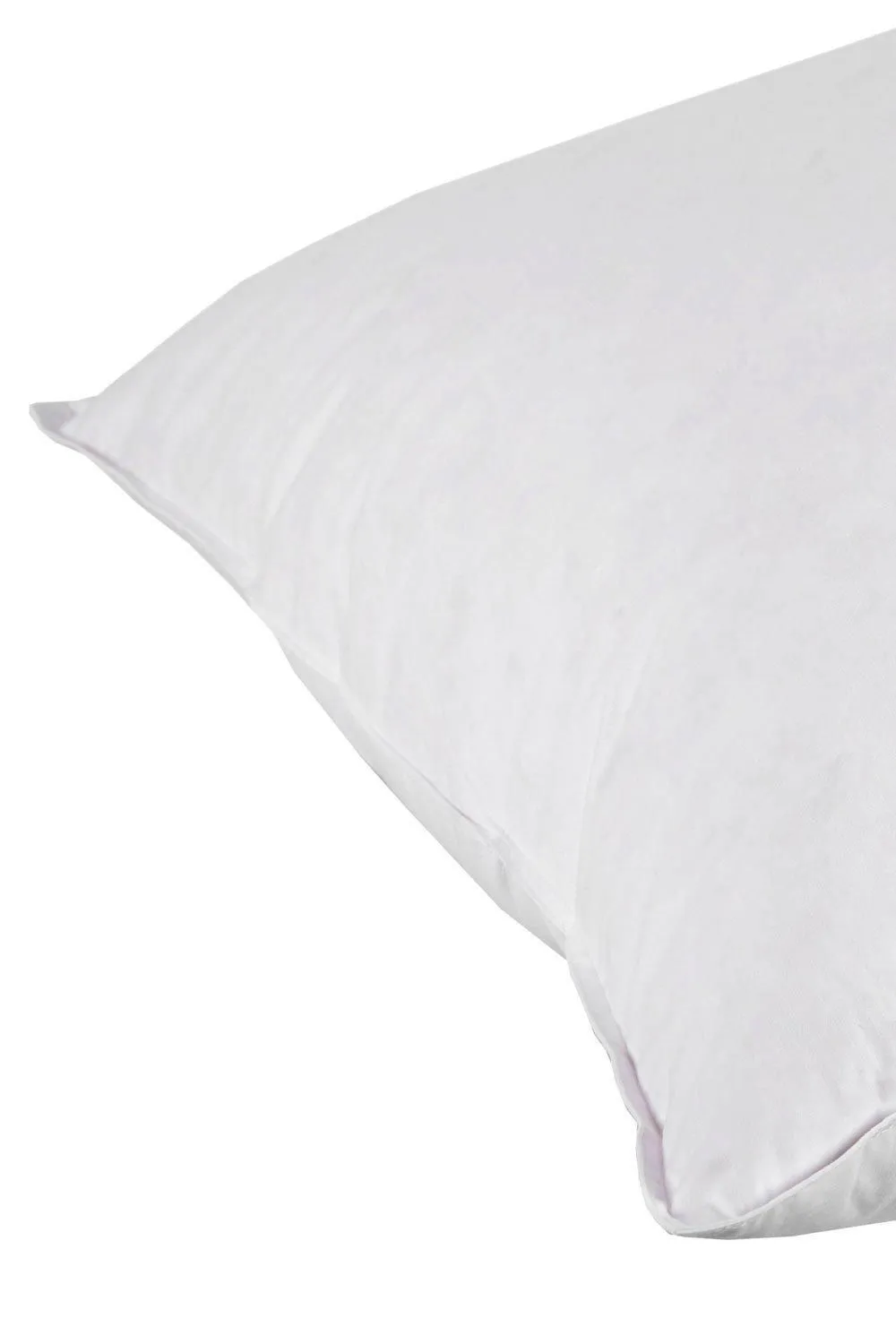 Homescapes Goose Feather & Down Euro Square Pillow 65 x 65 cm in White 3