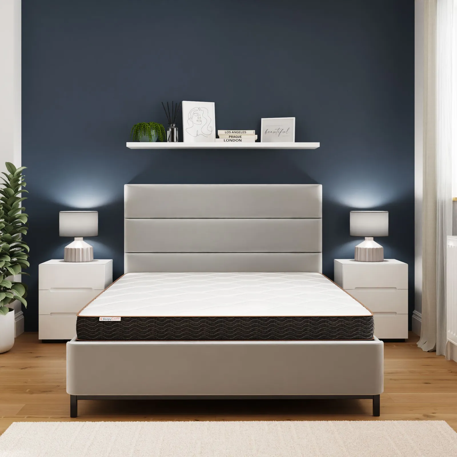 GFW SleepyCastle Rolled Bonnell Spring High Quality Durable Mattress In A Box