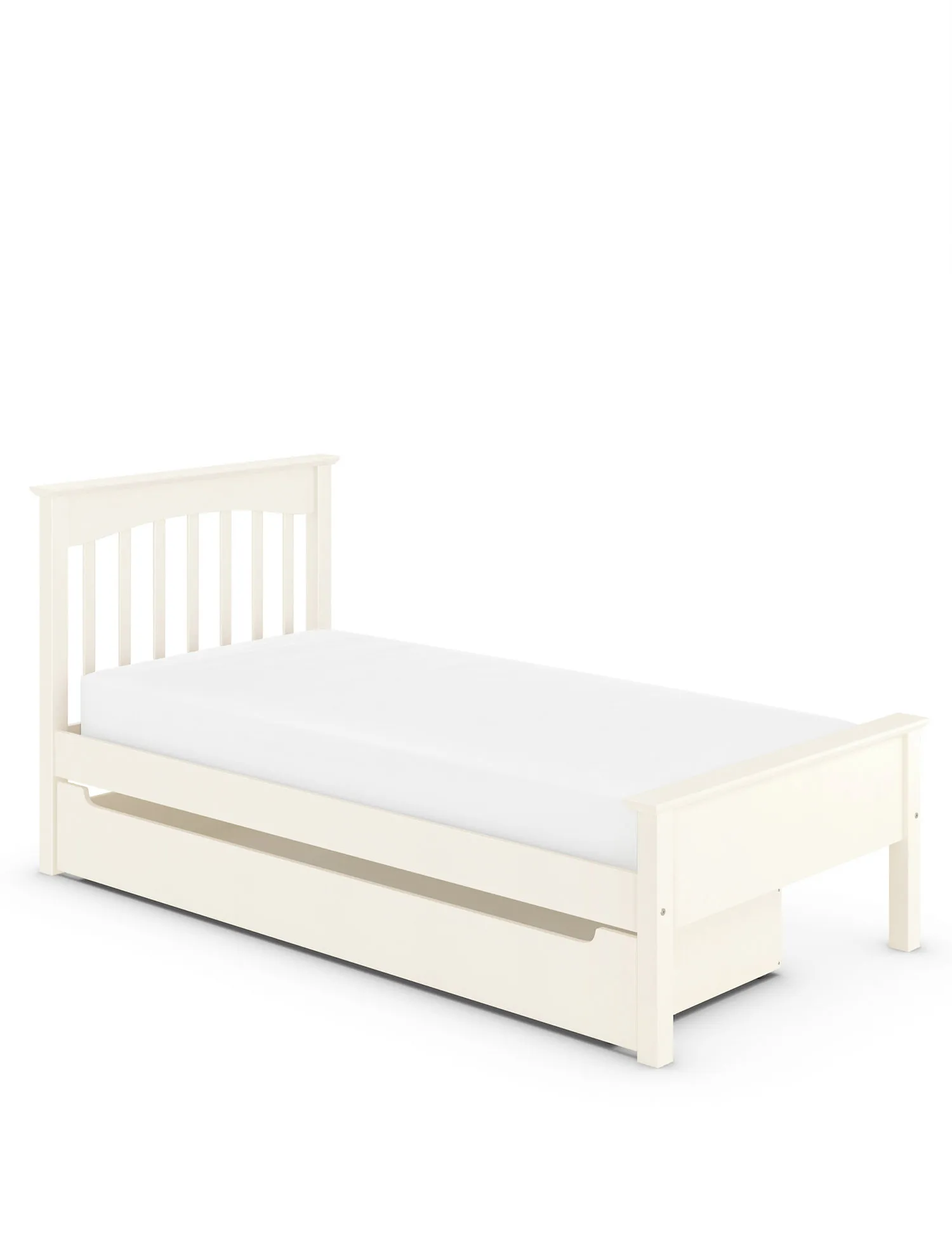 M&S Hastings Ivory Kids Storage Bed