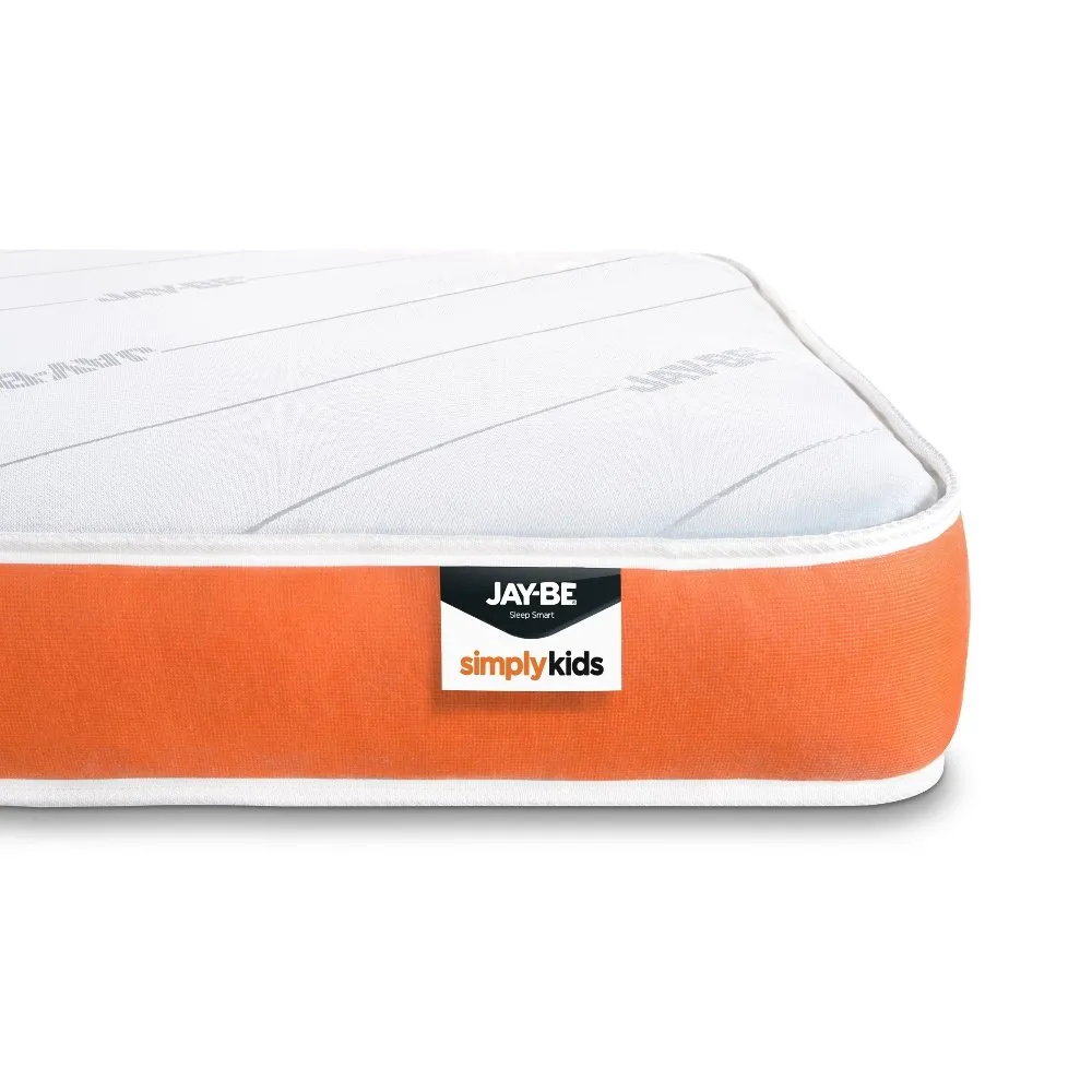Jay-Be Simply Kids Foam Free Spring Mattress - 3ft Single (90 x 190 cm)