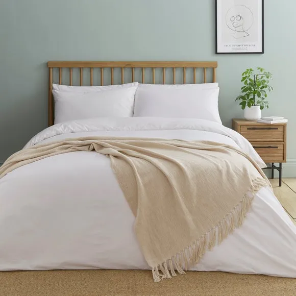 Westcott Slub Cotton Throw Blanket 3