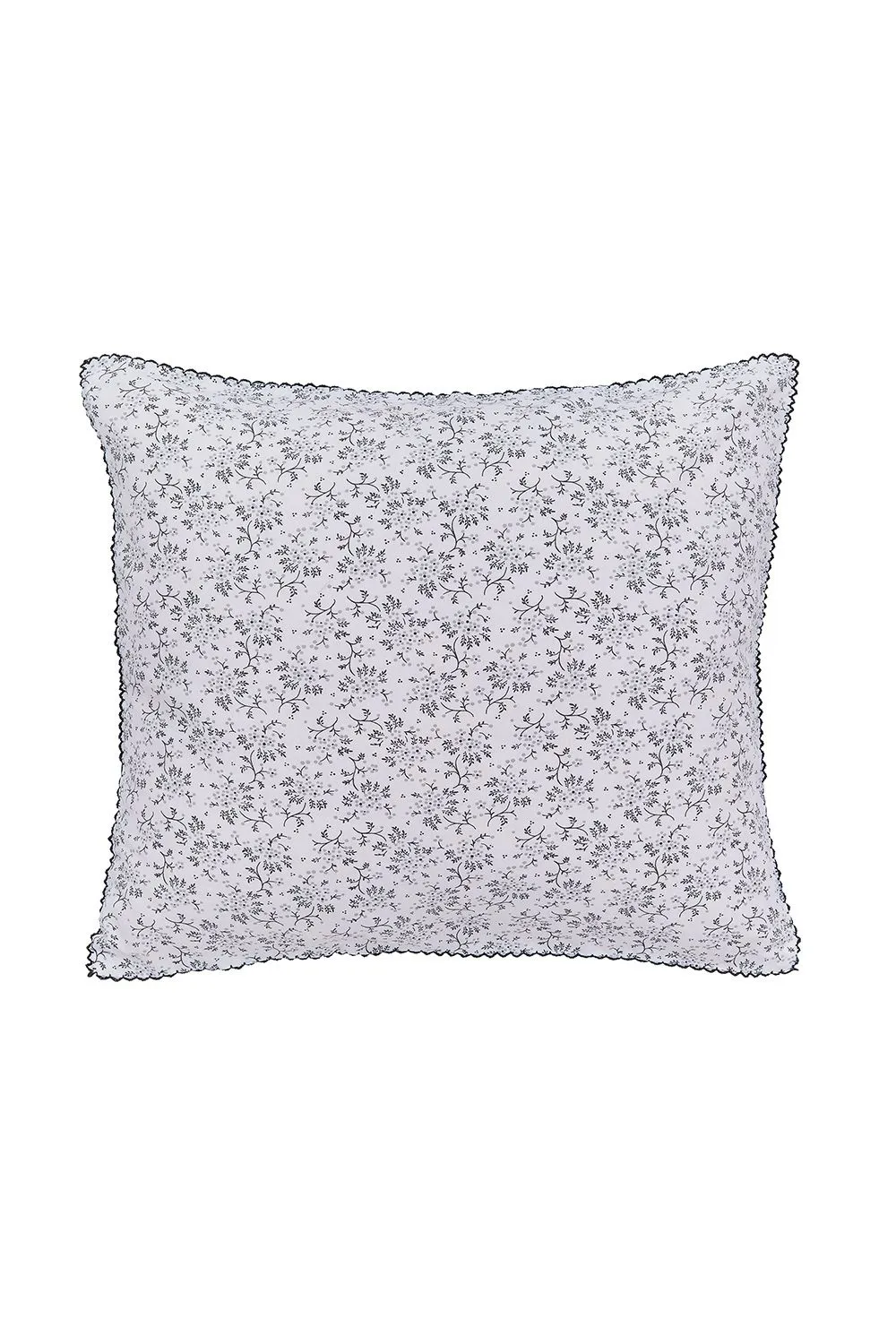 Murmur 'Mae' Cotton Cushion in Grey