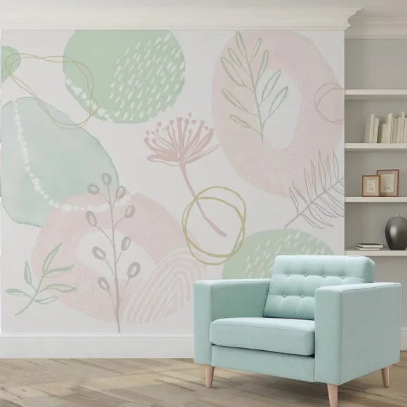 Abstract Pattern Wall Mural 2