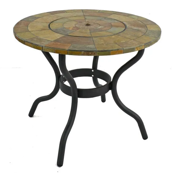 Bayfield Patio Table Firepit 89cm 5