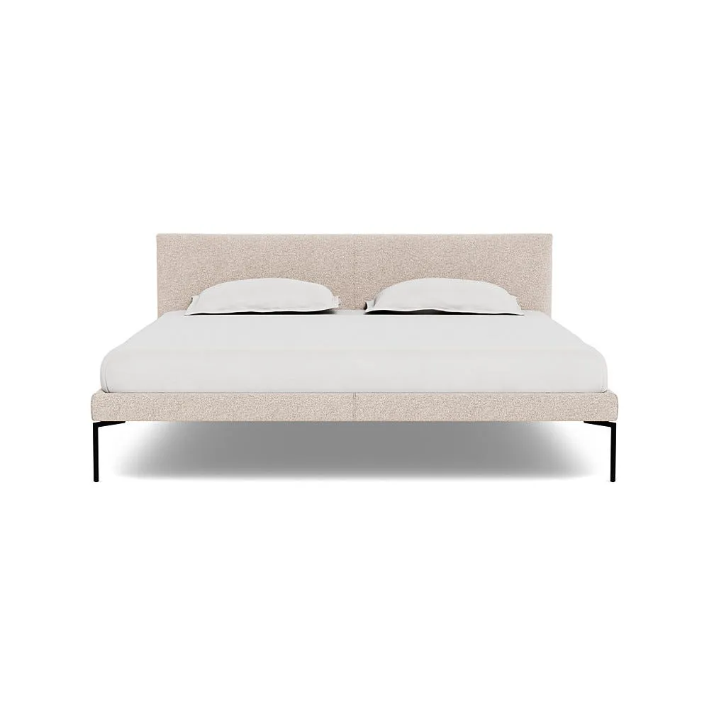 Heal's Matera Bed Super King Loop Boucle Taupe