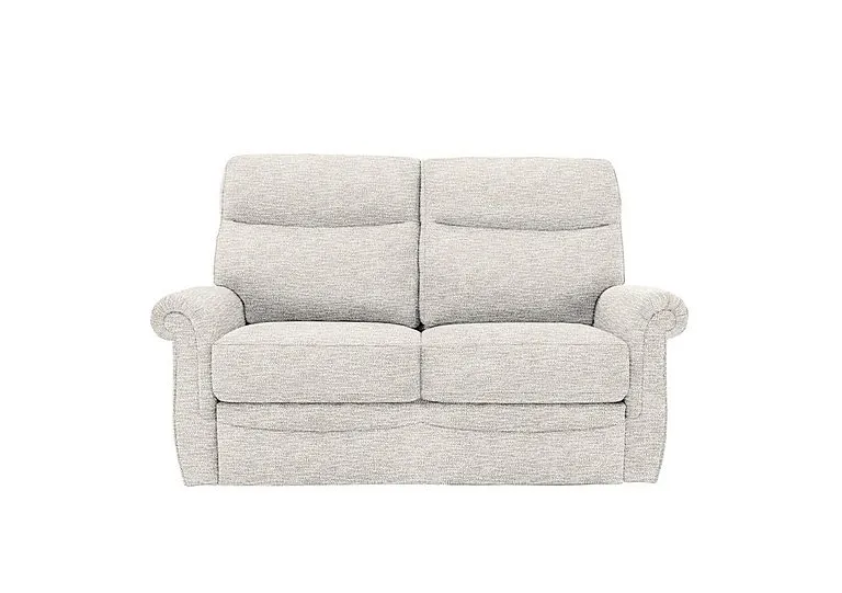 Avon 2 Seater Fabric Sofa - No Recliner - Rush Cream