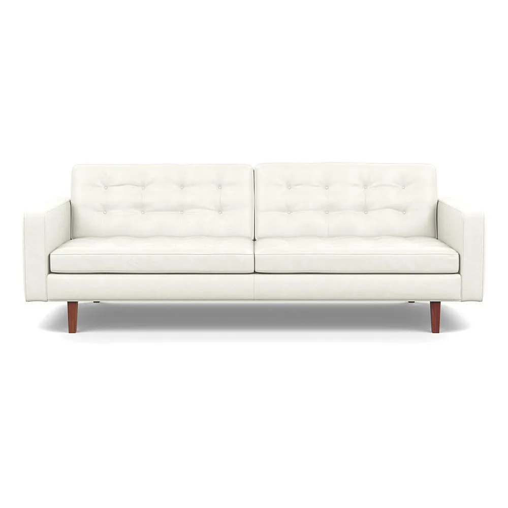 Heal's Hepburn 4 Seater Linea Leather 634 Walnut 1