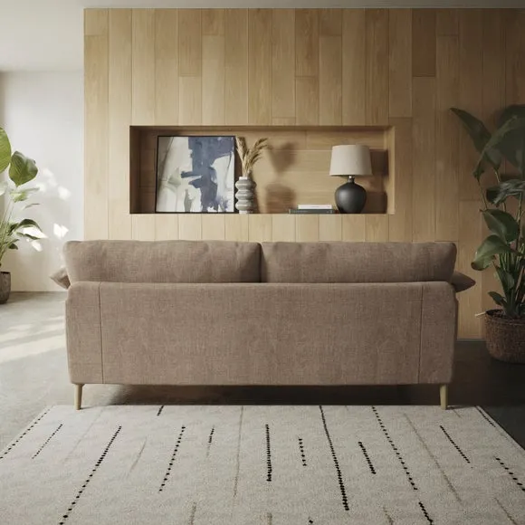 Hector Tonal Plush Chenille 4 Seater Sofa 4
