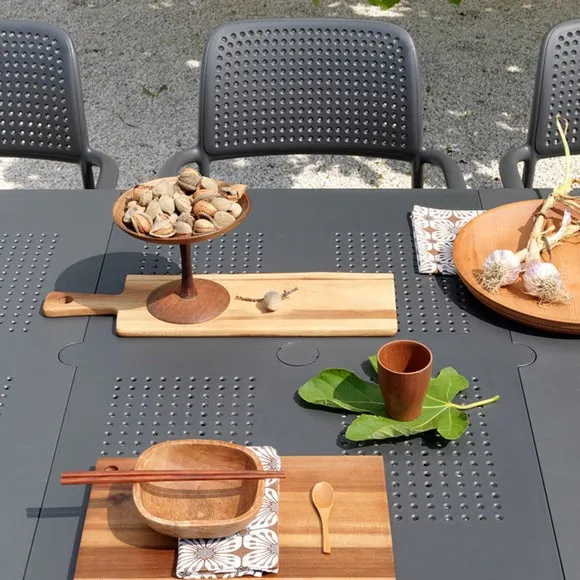 Libeccio 6 Seater Outdoor Dining Set with 6 Bora Chairs 3