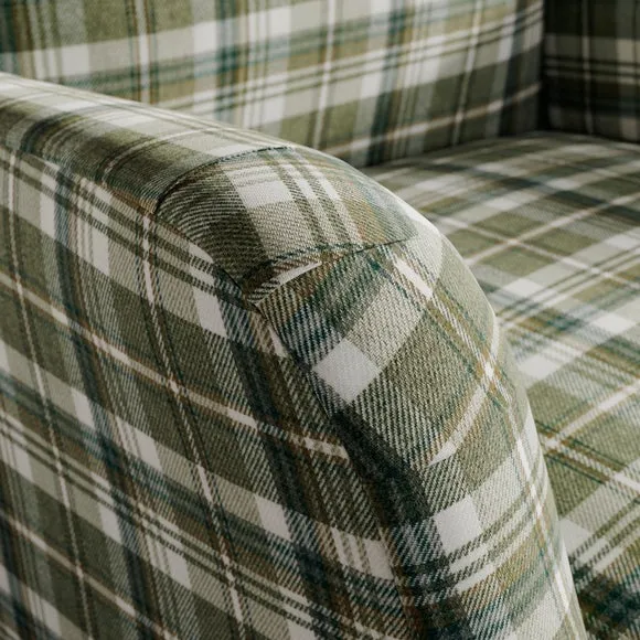 Charnwood Check Grande Armchair 3