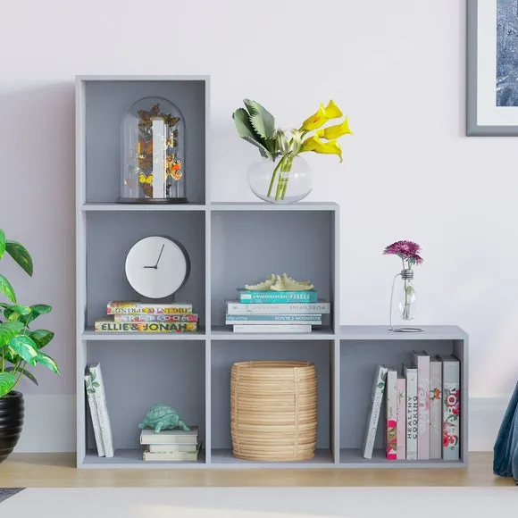 Vida Designs Durham 6 Cube Staircase Storage Unit 3