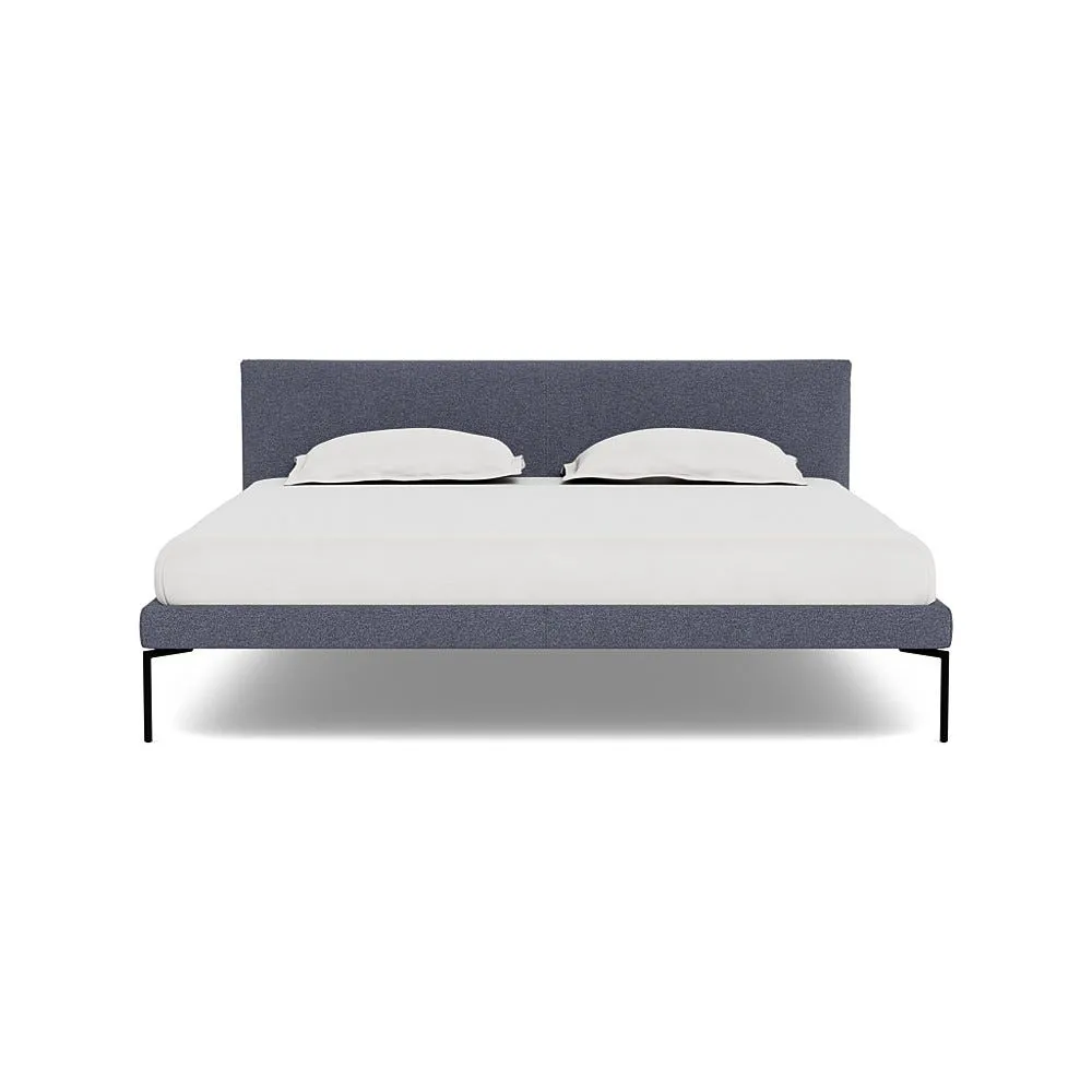 Heal's Matera Bed Super King Loop Boucle Navy 1