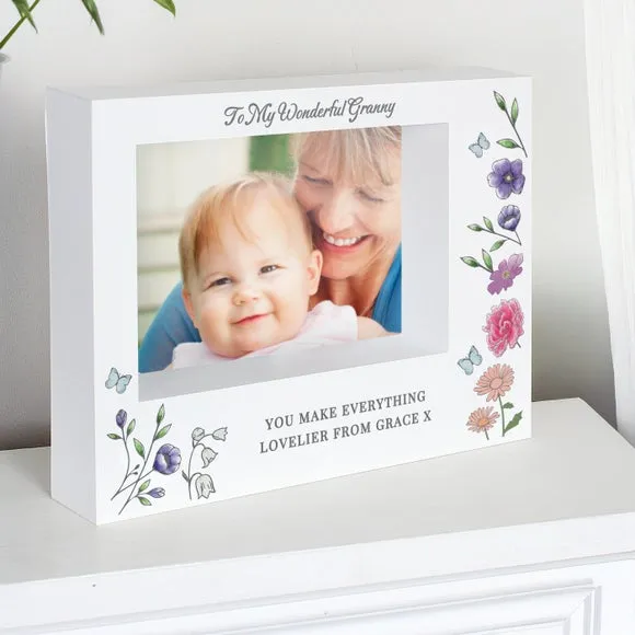 Personalised Wildflower Box Photo Frame 3