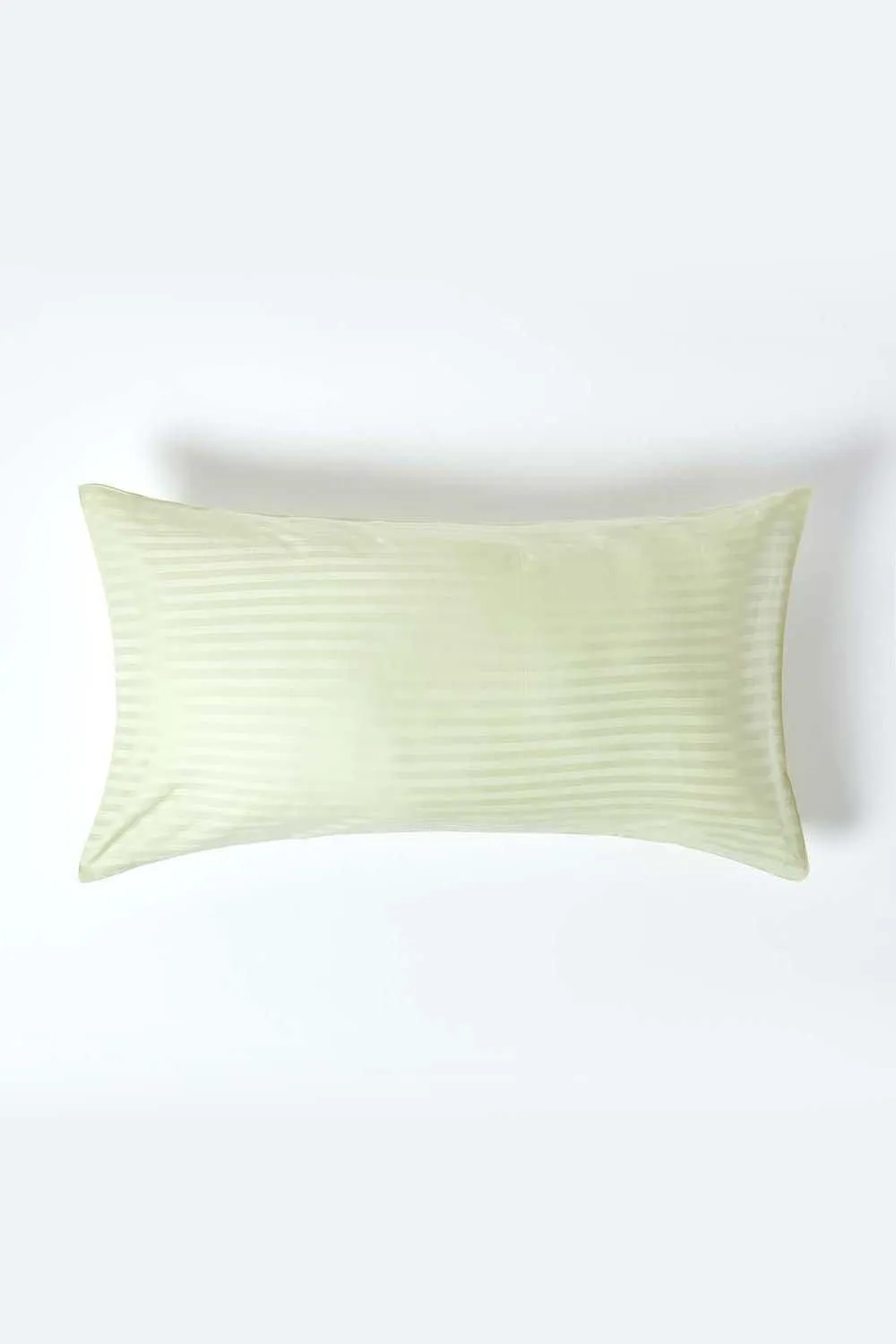 Homescapes Egyptian Cotton Ultrasoft Housewife Pillowcase 330 TC, King Size in Green 1
