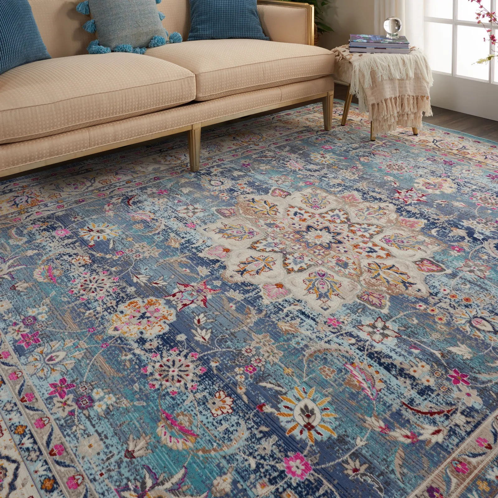 Vintage Kashan 1 Rug