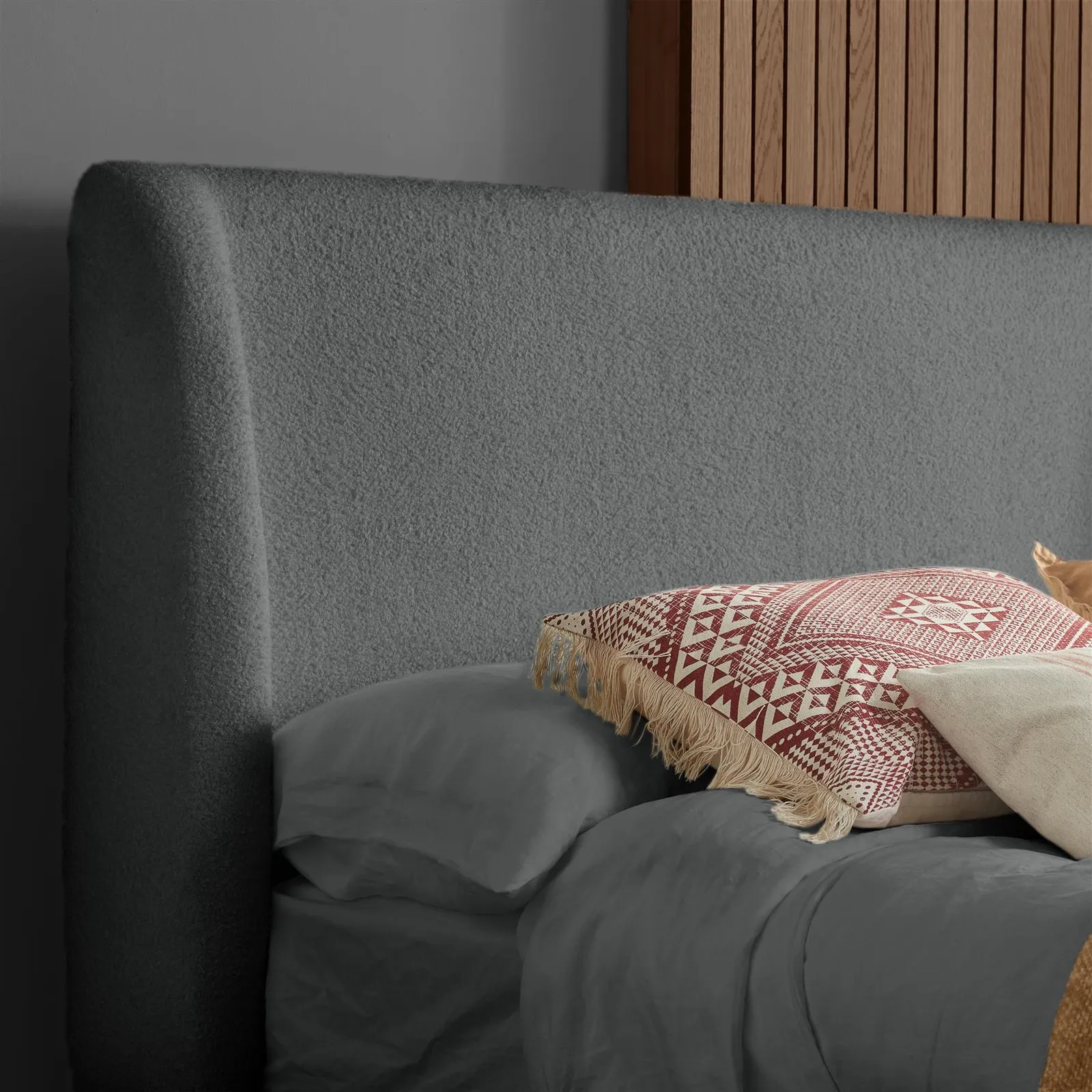 Birlea Halfden Bed Frame in Grey 2