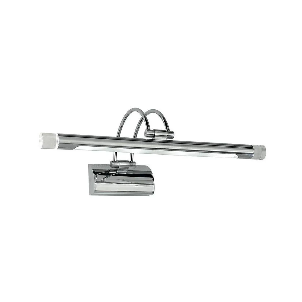 Netlighting SIGMA LED Picture Light Chrome 320lm 3500K 40.3x21.5x12cm in Silver