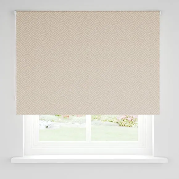 Geo Print Blackout Moisture Resistant Roller Blind 3