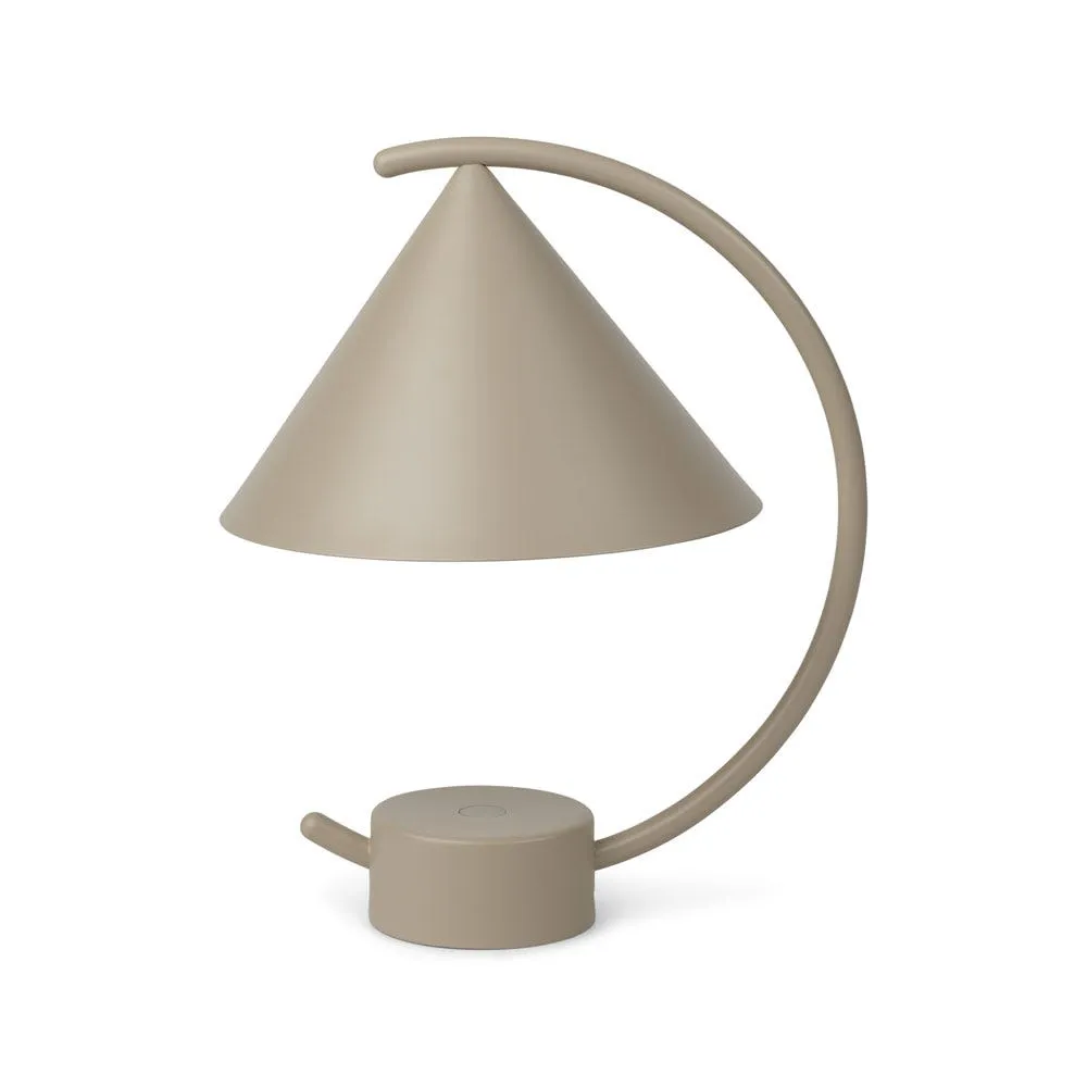 ferm LIVING Meridian LED Portable Table Lamp Cashmere 2