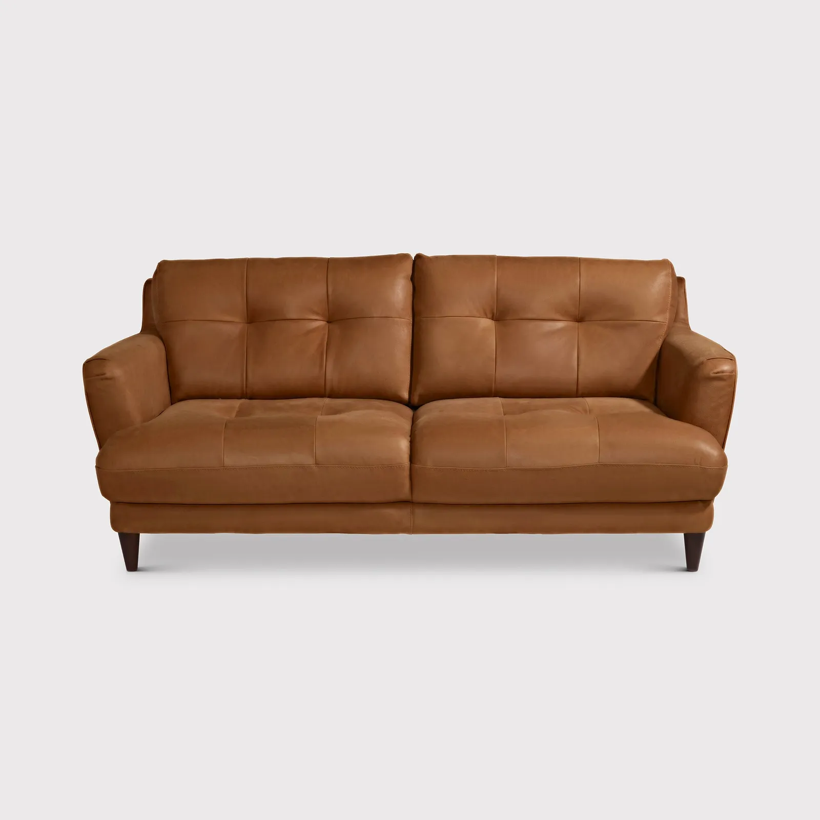 Aldo Loveseat Sofa, Brown | Barker & Stonehouse 1