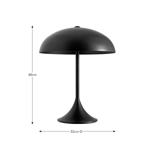 Return - Elements Lennon Mushroom 2 Light Table Lamp 6