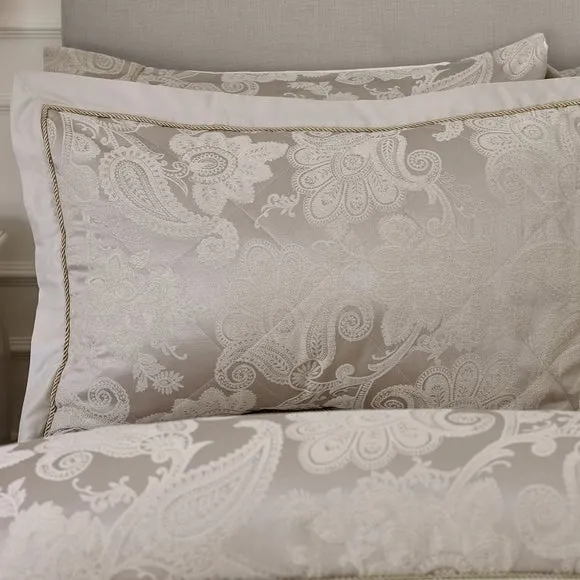 Catherine Lansfield Opulent Jacquard Standard Pillow Sham Pair